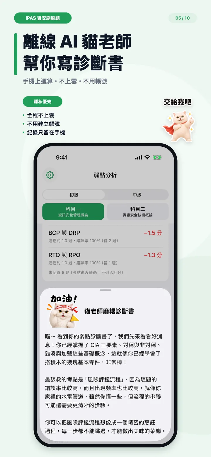 貓老師診斷書